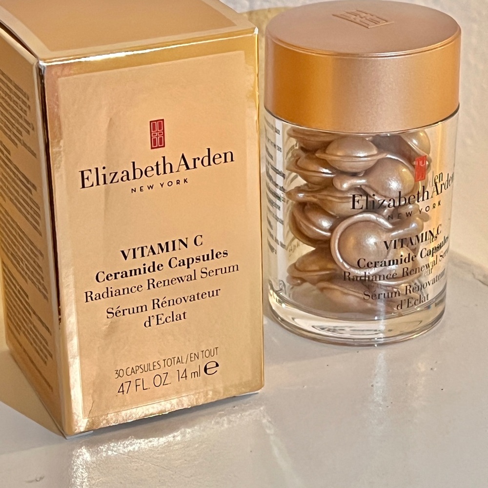 【new】Elizabeth Arden Vitamin C Ceramide Capsules - Gold